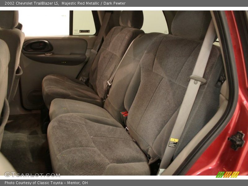 Majestic Red Metallic / Dark Pewter 2002 Chevrolet TrailBlazer LS
