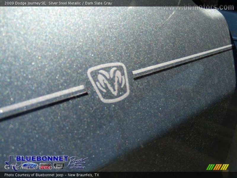 Silver Steel Metallic / Dark Slate Gray 2009 Dodge Journey SE