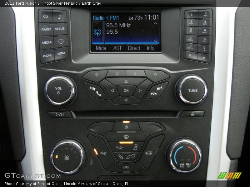 Controls of 2013 Fusion S