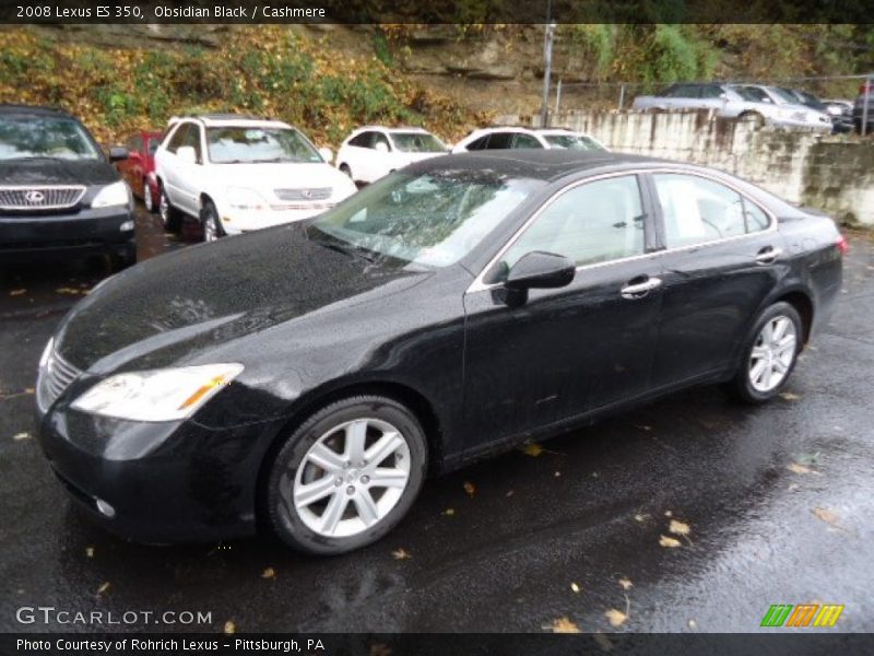 Obsidian Black / Cashmere 2008 Lexus ES 350