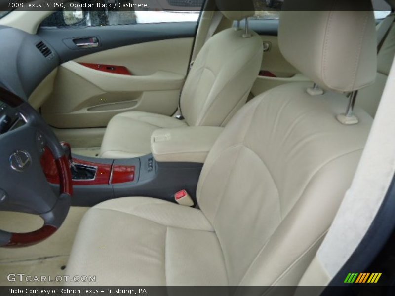 Obsidian Black / Cashmere 2008 Lexus ES 350