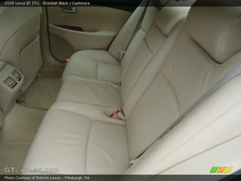 Obsidian Black / Cashmere 2008 Lexus ES 350