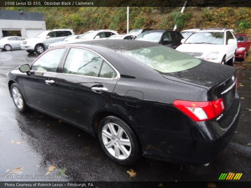 Obsidian Black / Cashmere 2008 Lexus ES 350