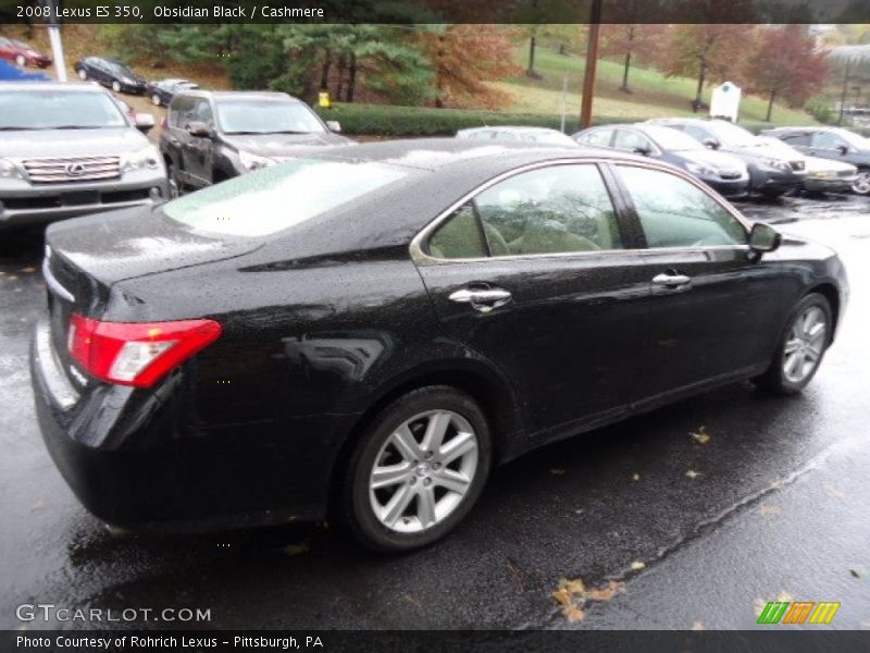 Obsidian Black / Cashmere 2008 Lexus ES 350