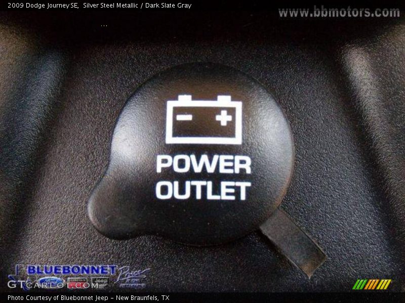 Silver Steel Metallic / Dark Slate Gray 2009 Dodge Journey SE