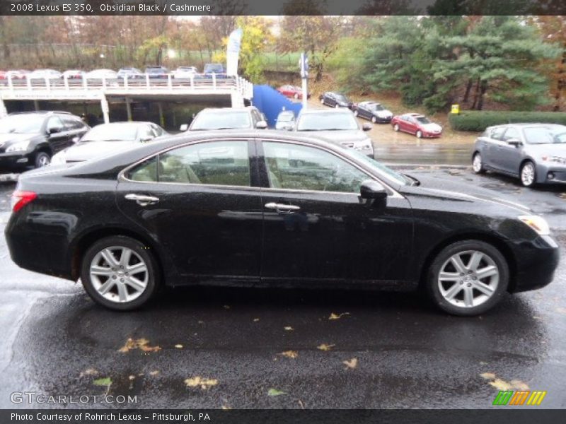 Obsidian Black / Cashmere 2008 Lexus ES 350