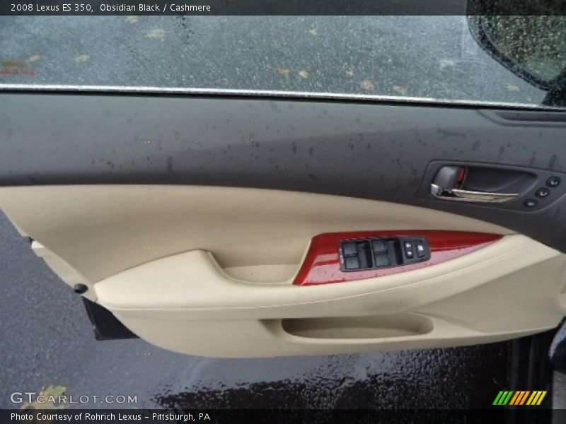 Obsidian Black / Cashmere 2008 Lexus ES 350