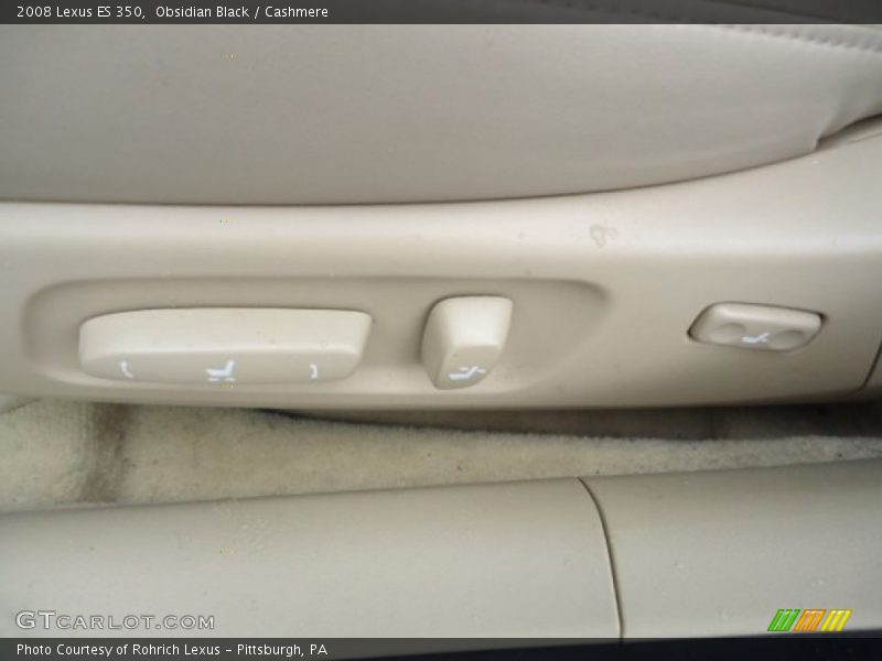 Obsidian Black / Cashmere 2008 Lexus ES 350