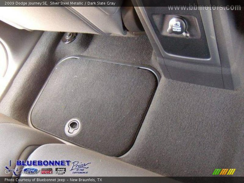 Silver Steel Metallic / Dark Slate Gray 2009 Dodge Journey SE
