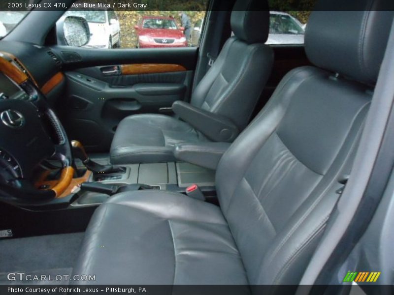 Ash Blue Mica / Dark Gray 2005 Lexus GX 470