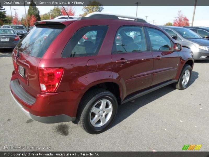 Sonoma Red Metallic / Ebony 2008 Pontiac Torrent