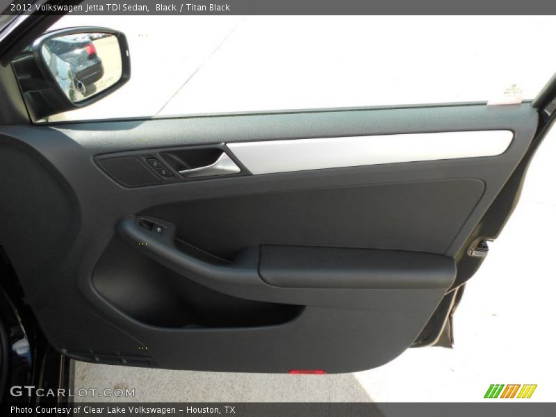 Black / Titan Black 2012 Volkswagen Jetta TDI Sedan