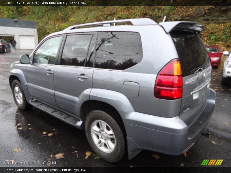 Ash Blue Mica / Dark Gray 2005 Lexus GX 470