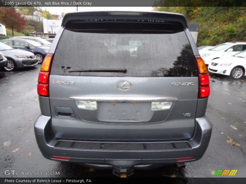 Ash Blue Mica / Dark Gray 2005 Lexus GX 470