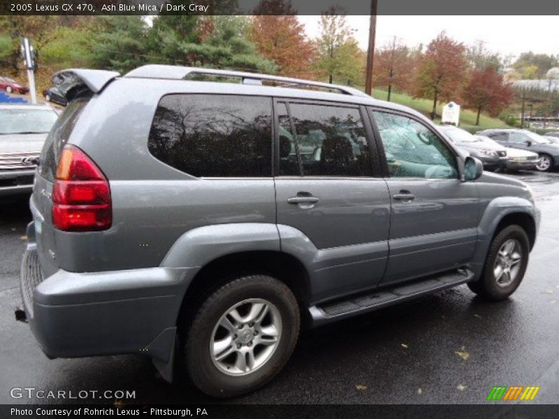 Ash Blue Mica / Dark Gray 2005 Lexus GX 470