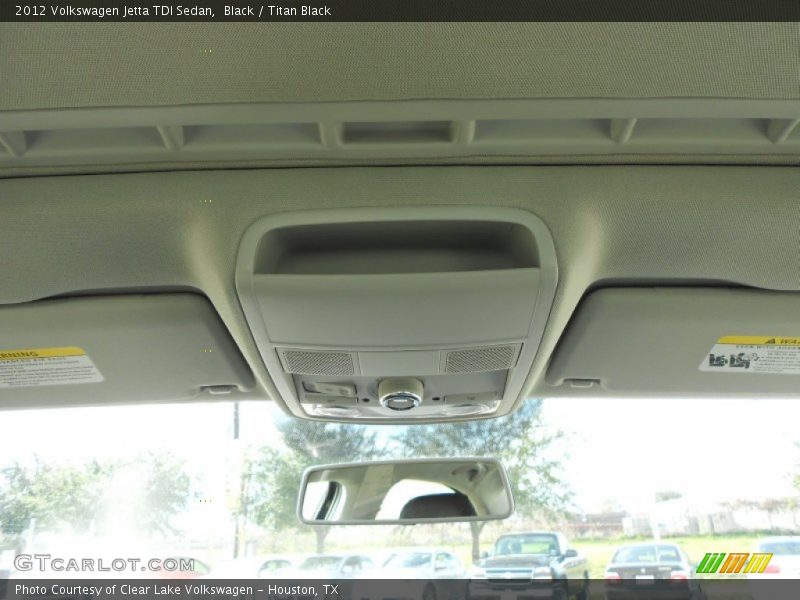 Black / Titan Black 2012 Volkswagen Jetta TDI Sedan
