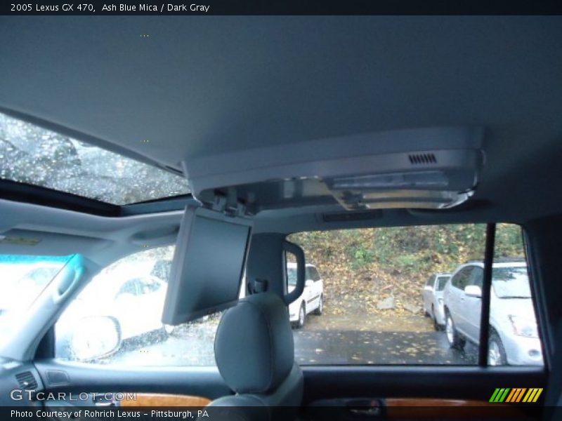 Ash Blue Mica / Dark Gray 2005 Lexus GX 470