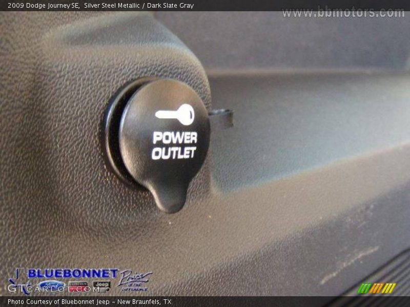 Silver Steel Metallic / Dark Slate Gray 2009 Dodge Journey SE