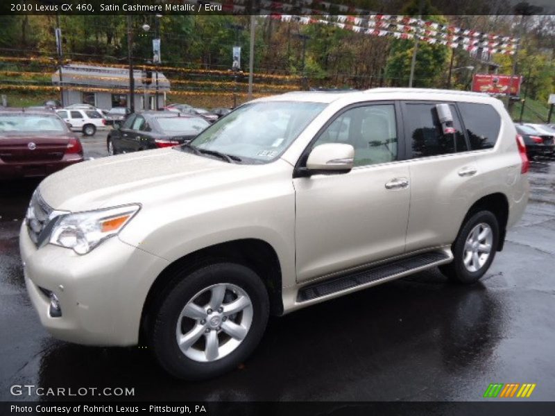 Satin Cashmere Metallic / Ecru 2010 Lexus GX 460