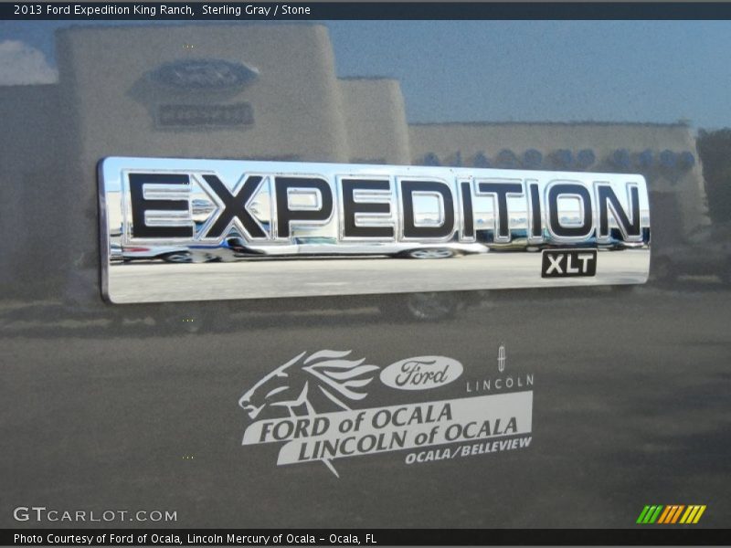 Sterling Gray / Stone 2013 Ford Expedition King Ranch
