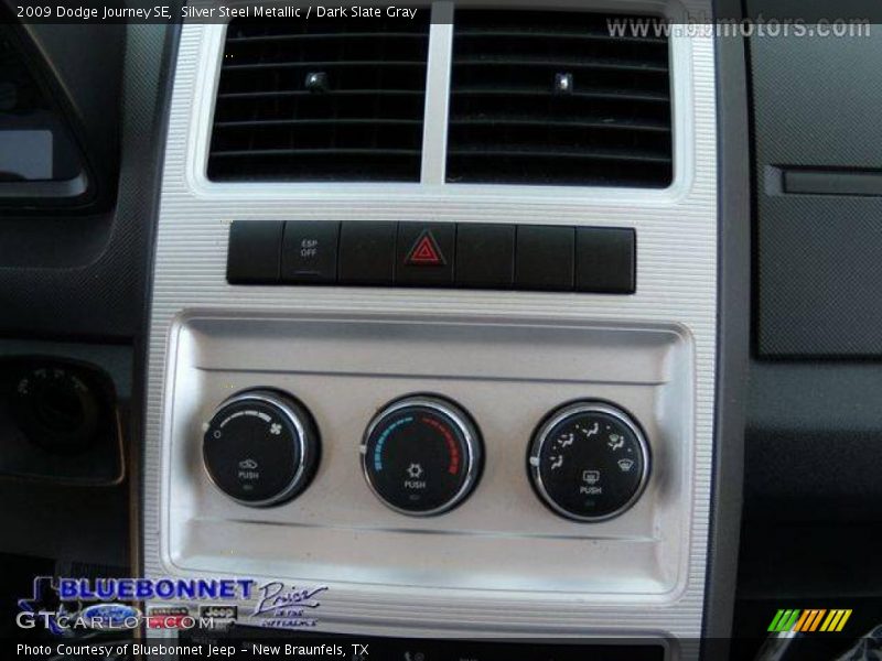Silver Steel Metallic / Dark Slate Gray 2009 Dodge Journey SE