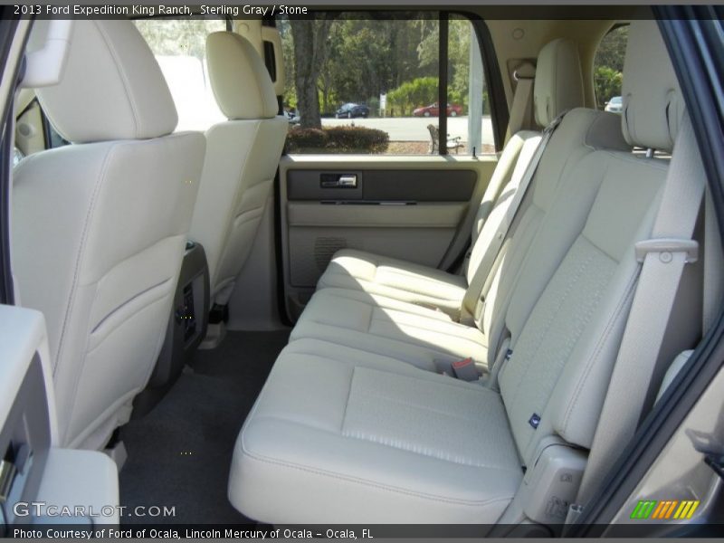 Rear Seat of 2013 Expedition King Ranch