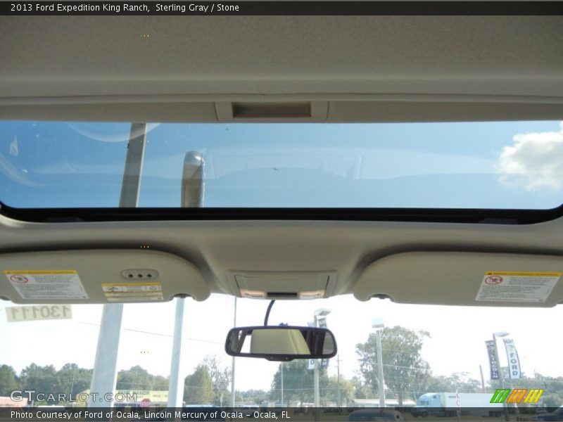 Sterling Gray / Stone 2013 Ford Expedition King Ranch