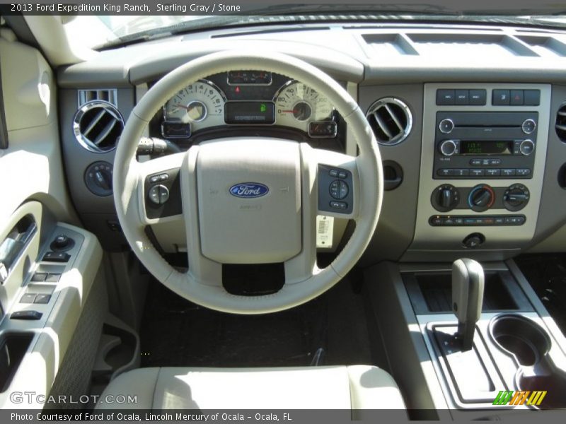 Dashboard of 2013 Expedition King Ranch