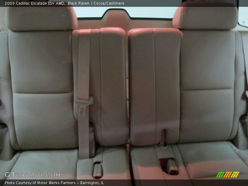 Black Raven / Cocoa/Cashmere 2009 Cadillac Escalade ESV AWD