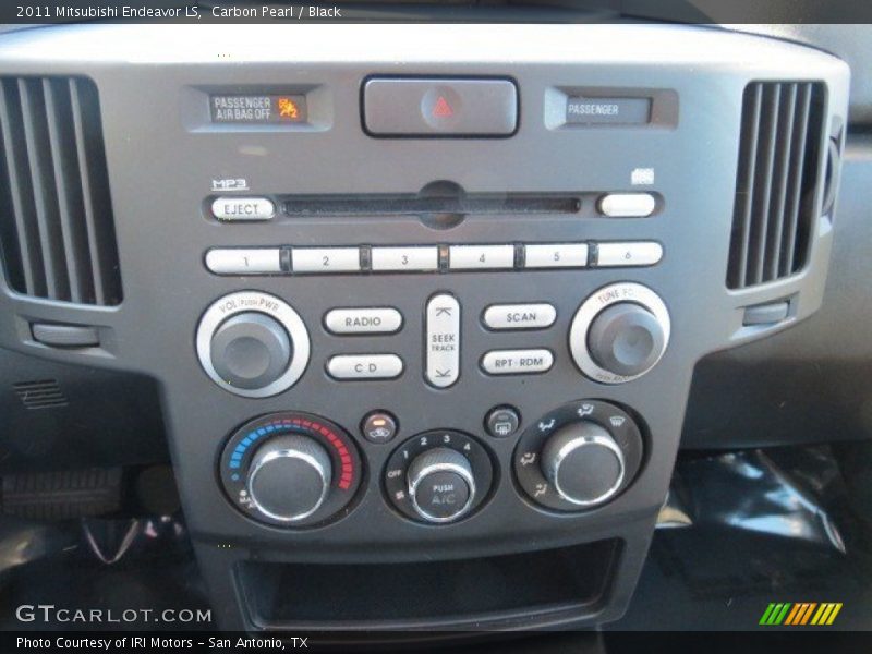 Controls of 2011 Endeavor LS
