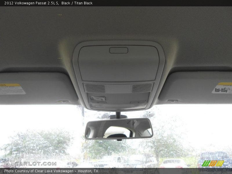 Black / Titan Black 2012 Volkswagen Passat 2.5L S