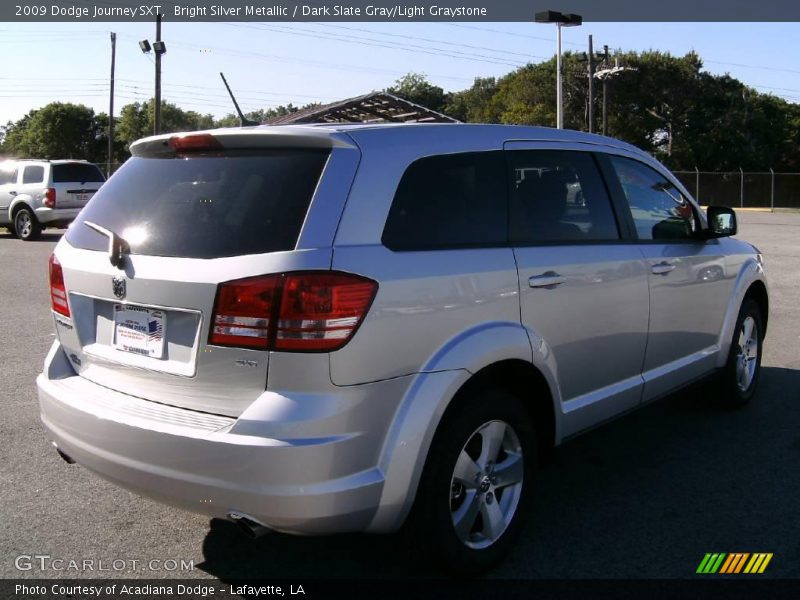 Bright Silver Metallic / Dark Slate Gray/Light Graystone 2009 Dodge Journey SXT