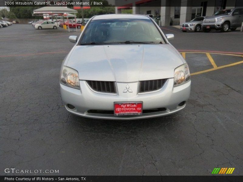Liquid Silver Metallic / Black 2006 Mitsubishi Galant SE