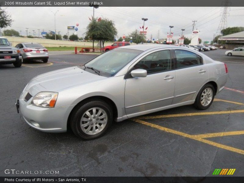 Liquid Silver Metallic / Black 2006 Mitsubishi Galant SE