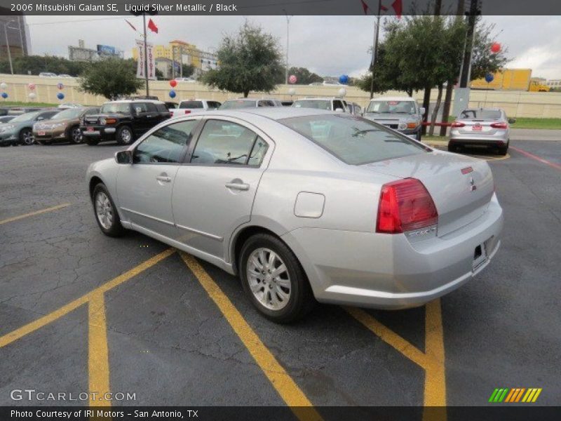 Liquid Silver Metallic / Black 2006 Mitsubishi Galant SE