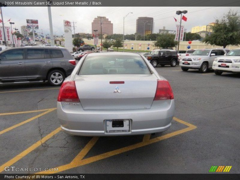 Liquid Silver Metallic / Black 2006 Mitsubishi Galant SE