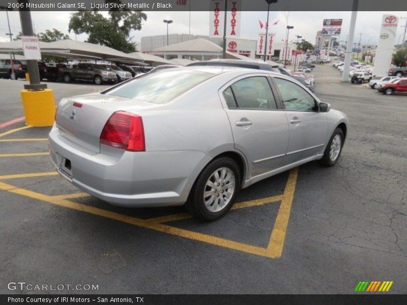 Liquid Silver Metallic / Black 2006 Mitsubishi Galant SE