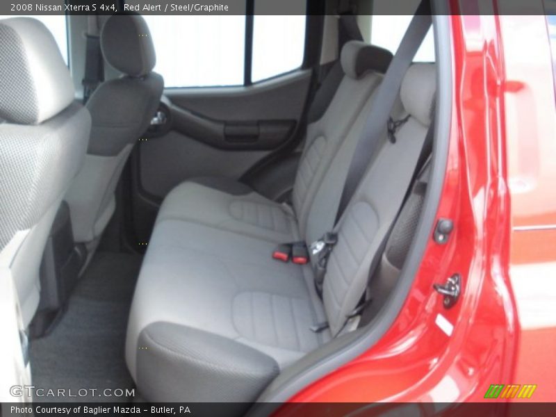 Red Alert / Steel/Graphite 2008 Nissan Xterra S 4x4