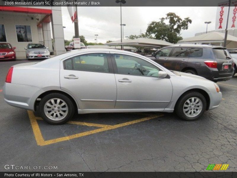 Liquid Silver Metallic / Black 2006 Mitsubishi Galant SE