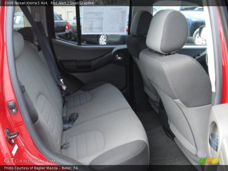 Red Alert / Steel/Graphite 2008 Nissan Xterra S 4x4