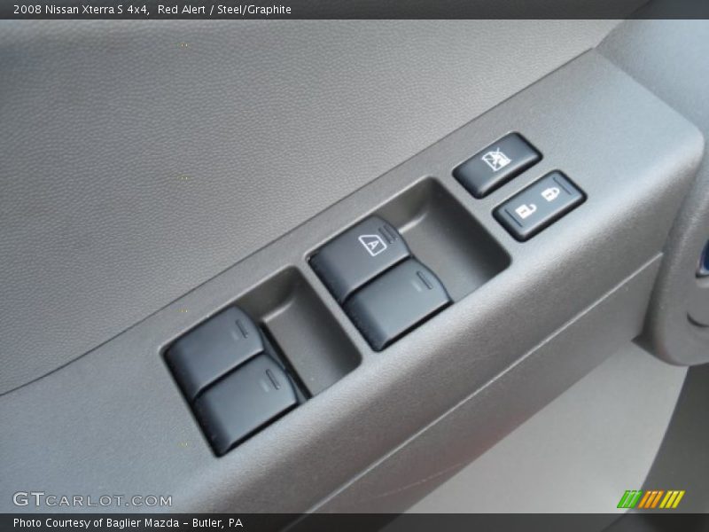 Red Alert / Steel/Graphite 2008 Nissan Xterra S 4x4