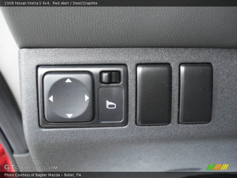 Red Alert / Steel/Graphite 2008 Nissan Xterra S 4x4