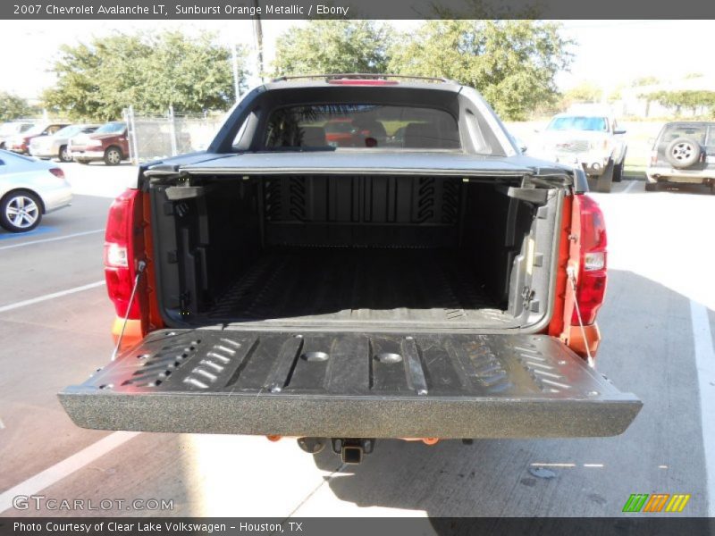 Sunburst Orange Metallic / Ebony 2007 Chevrolet Avalanche LT