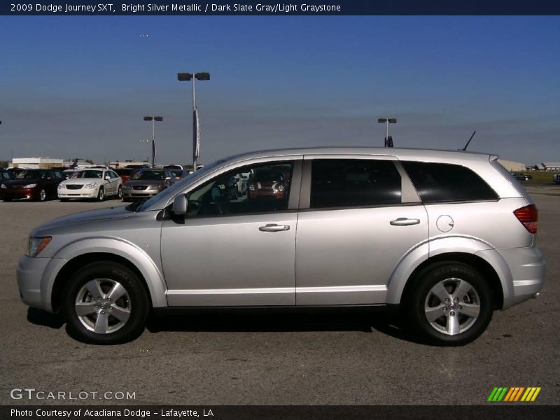 Bright Silver Metallic / Dark Slate Gray/Light Graystone 2009 Dodge Journey SXT