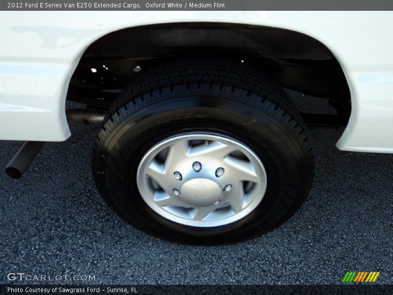 Oxford White / Medium Flint 2012 Ford E Series Van E250 Extended Cargo
