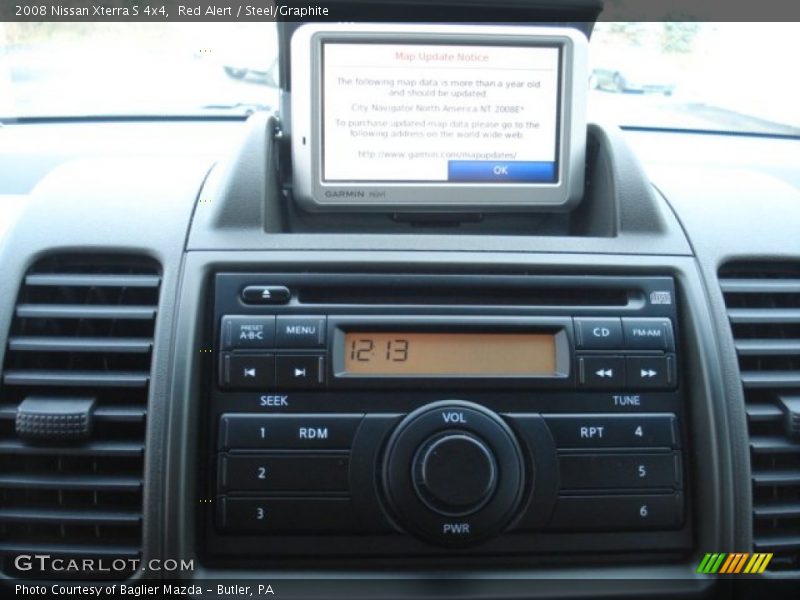 Red Alert / Steel/Graphite 2008 Nissan Xterra S 4x4