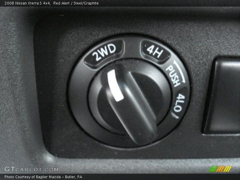 Red Alert / Steel/Graphite 2008 Nissan Xterra S 4x4