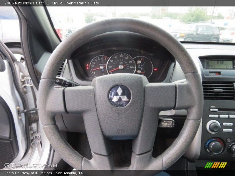 Liquid Silver Metallic / Black 2006 Mitsubishi Galant SE