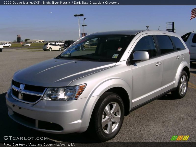Bright Silver Metallic / Dark Slate Gray/Light Graystone 2009 Dodge Journey SXT