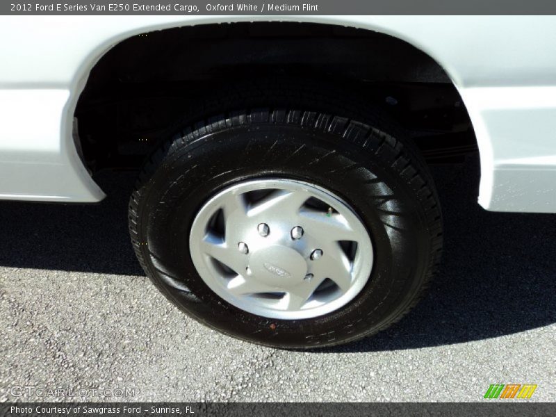 Oxford White / Medium Flint 2012 Ford E Series Van E250 Extended Cargo